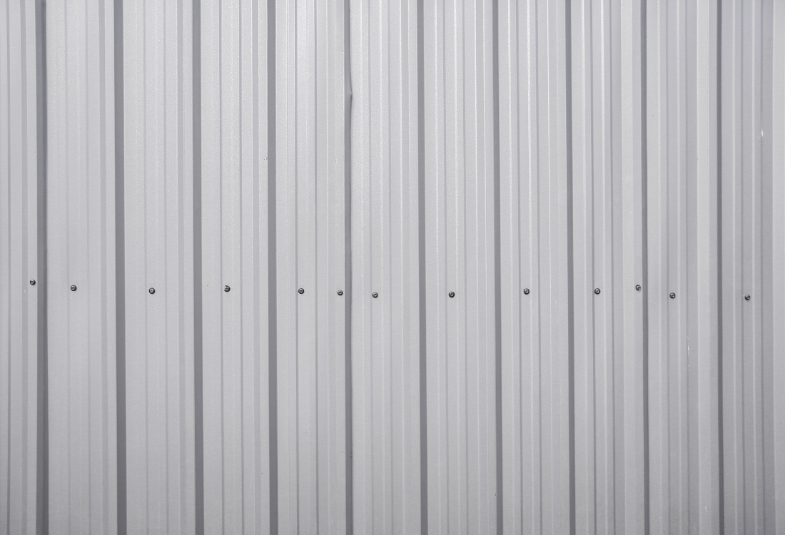 A sheet of metal which has been fabricated by advanced machinery. 