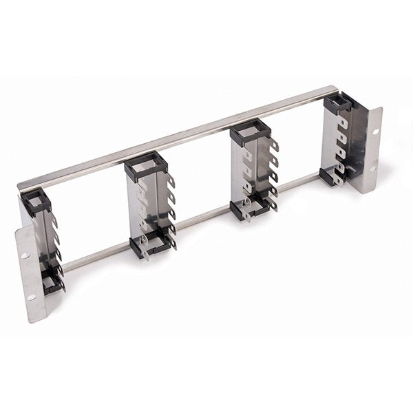 Recessed Tube Rack 3U 19-Inch Sub-Rack Recessed 15 Way | Telecom Sub-Rack – Fox DMS